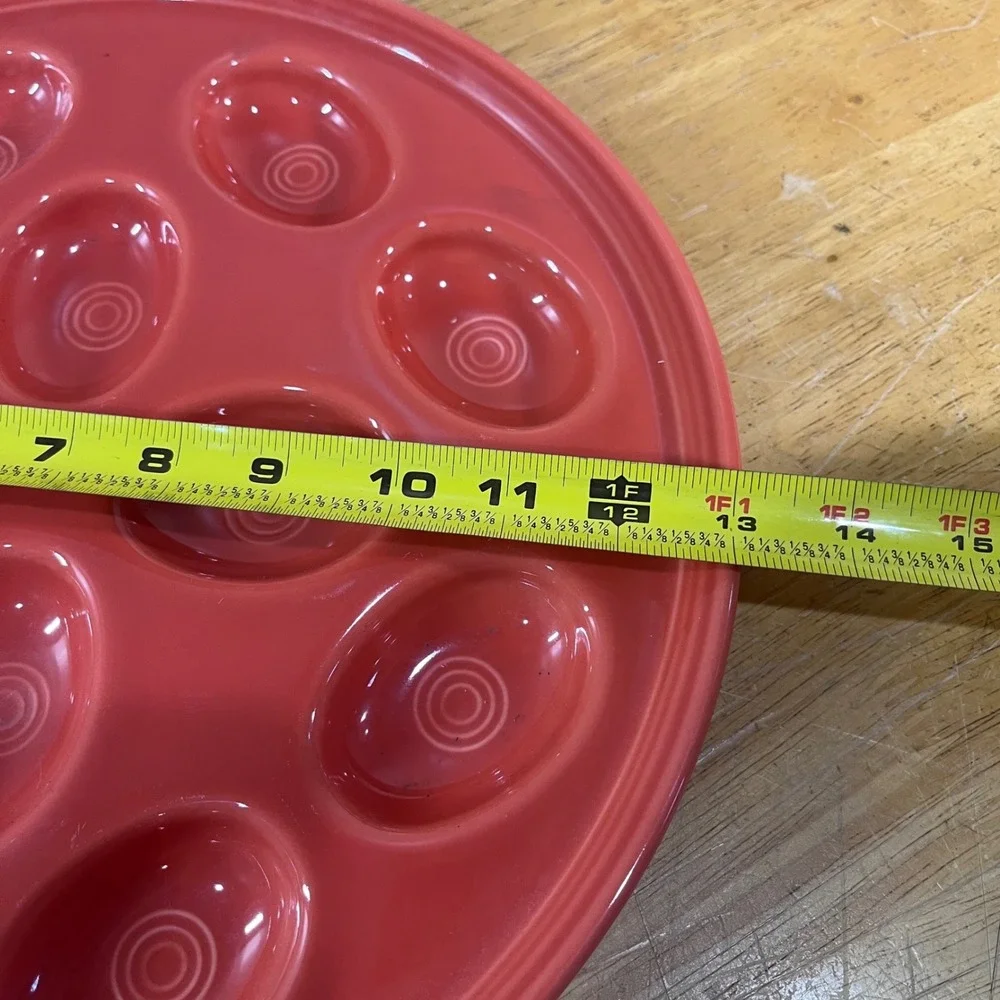 Fiesta Deviled Egg Plate Unisex 13